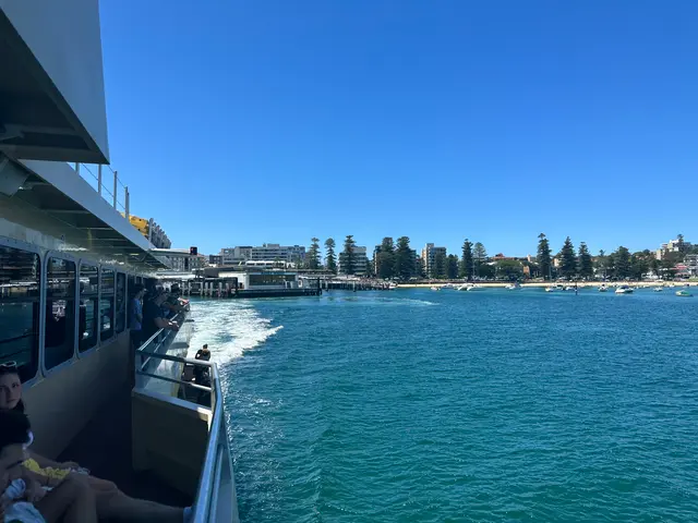 ferry back to Circular Quay