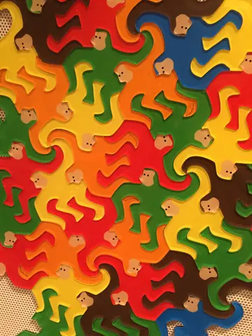 My tesselation of monkeys
