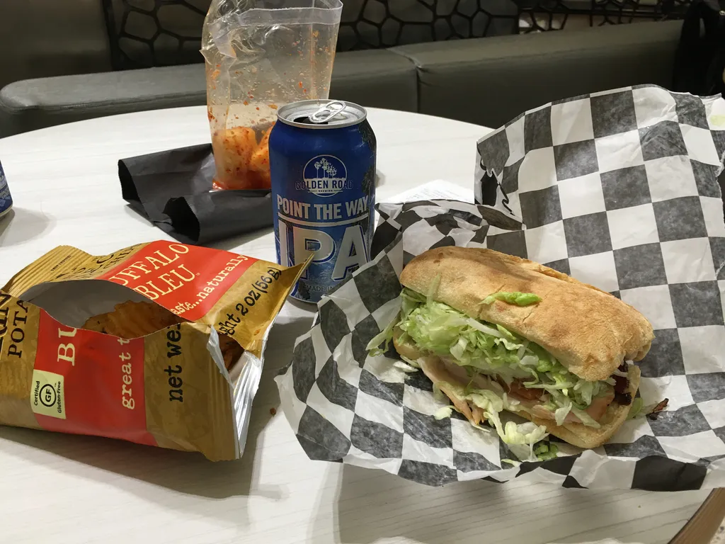 dinner at LAX