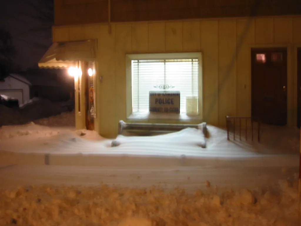 snowstorm, 2003-02, Police Station