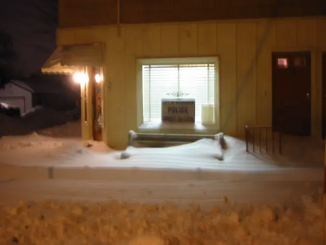snowstorm, 2003-02, Police Station