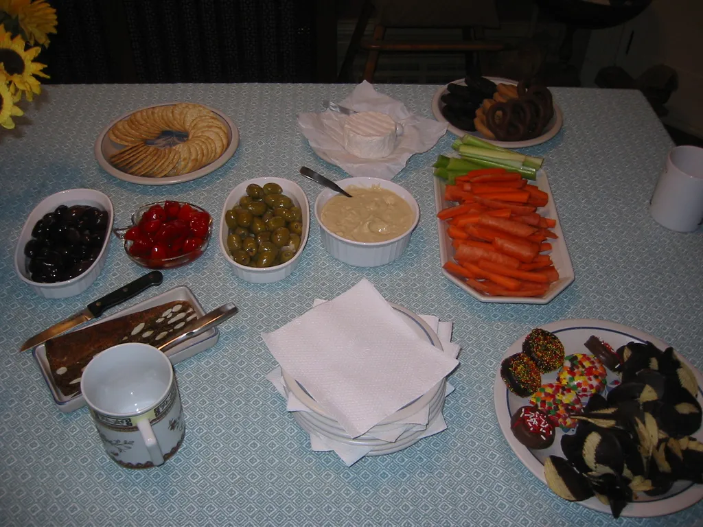 thanksgiving, 2003, Hors D'oeuvres