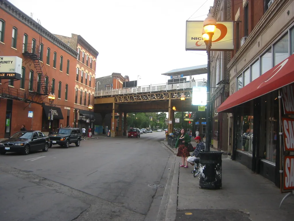 damen on the blue line