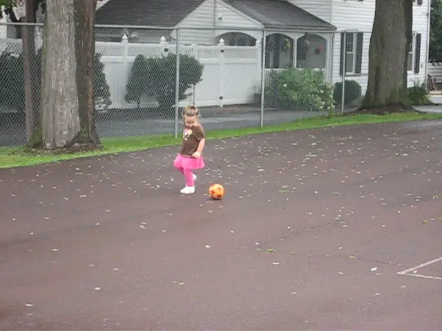 playing at the park
