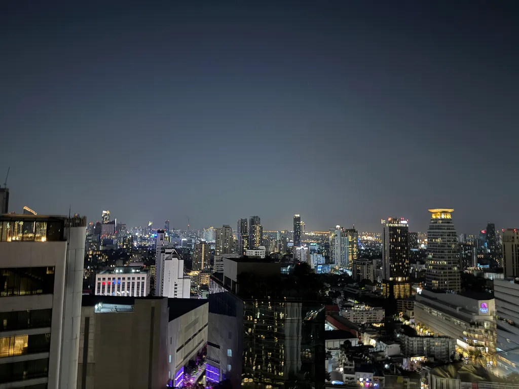 view from Bangkok Marriott Marquis roof