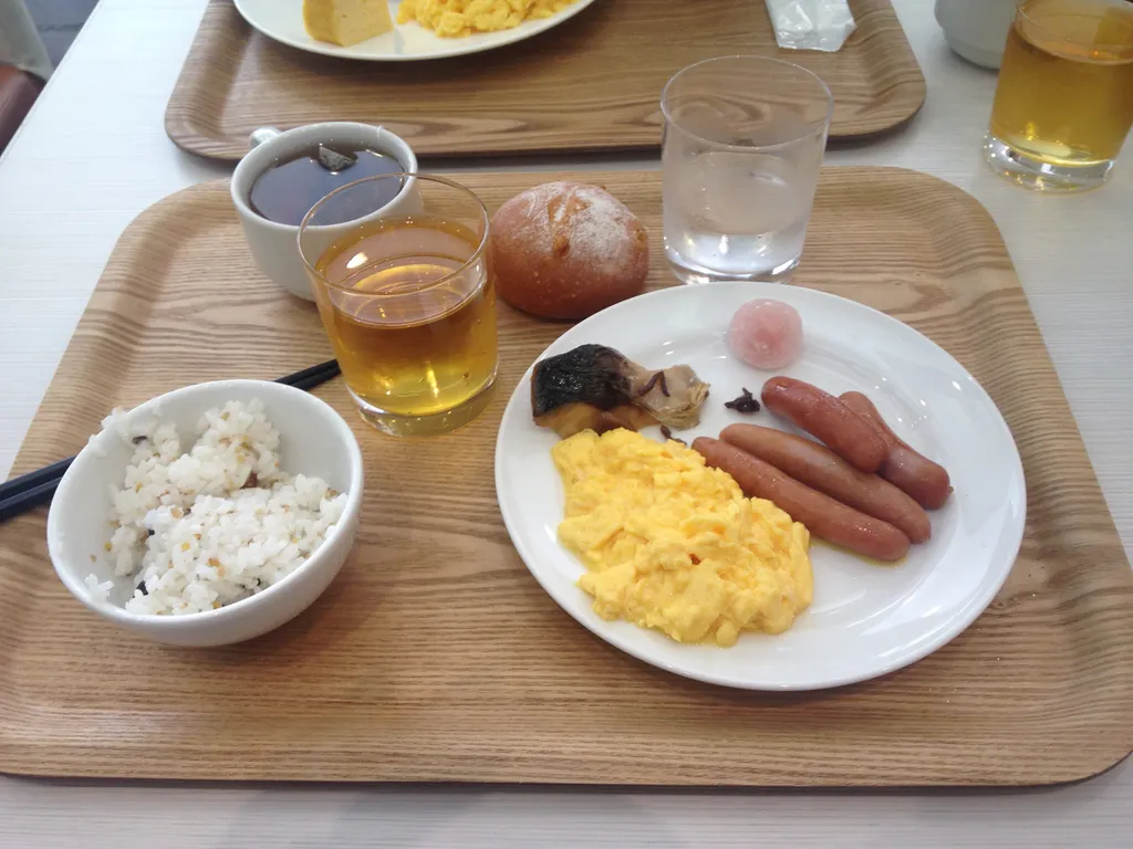 hotel breakfast again