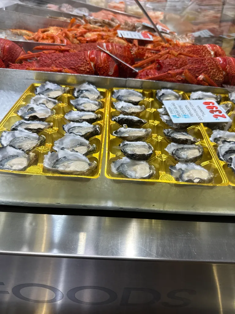 the oysters before I bought them