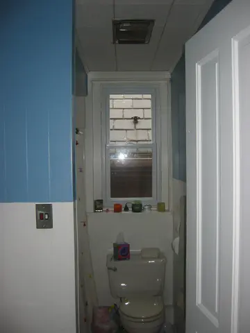 bathroom, from the north