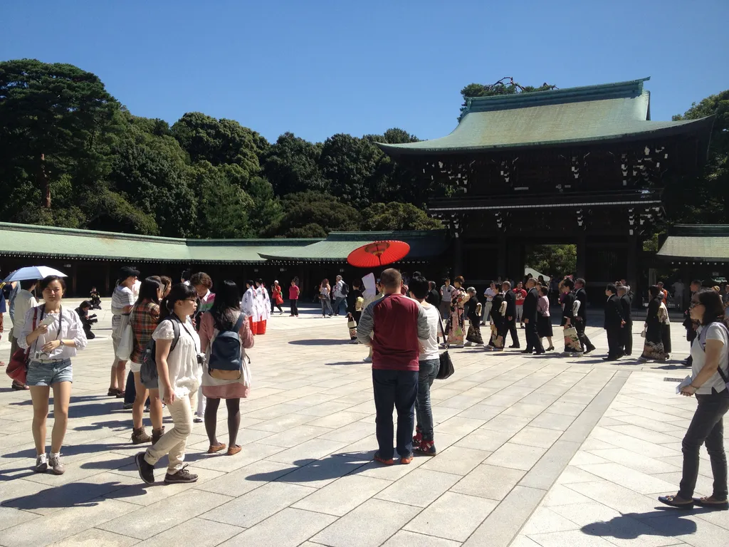 Meiji Shrine wedding