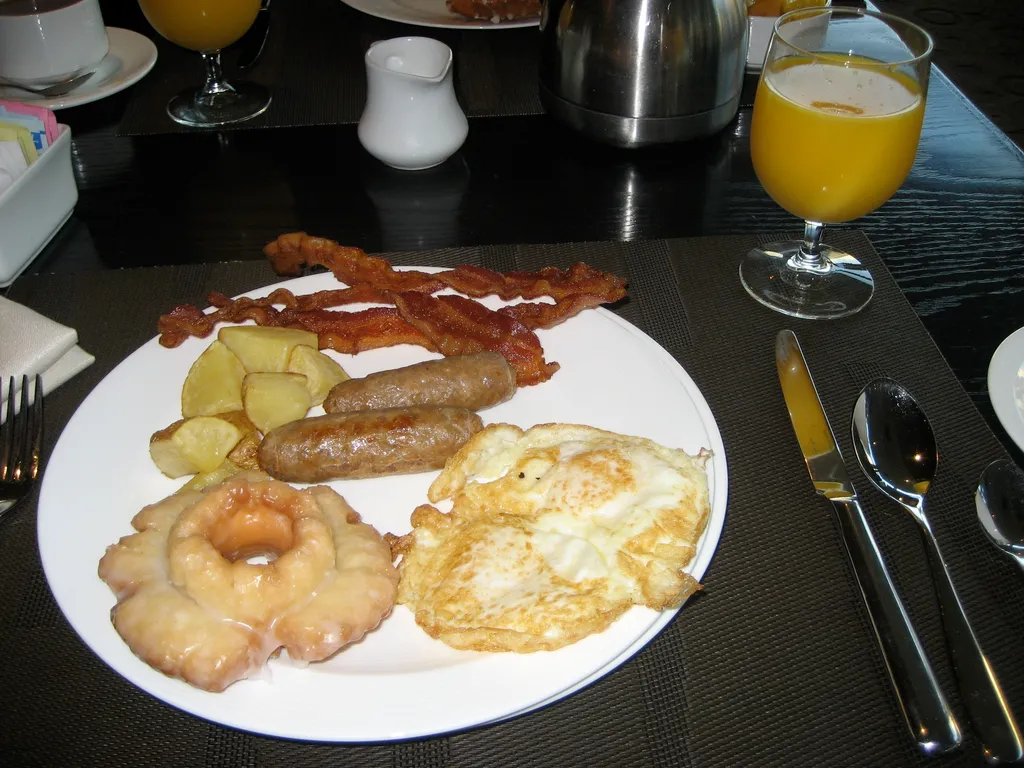 marriott buffet breakfast