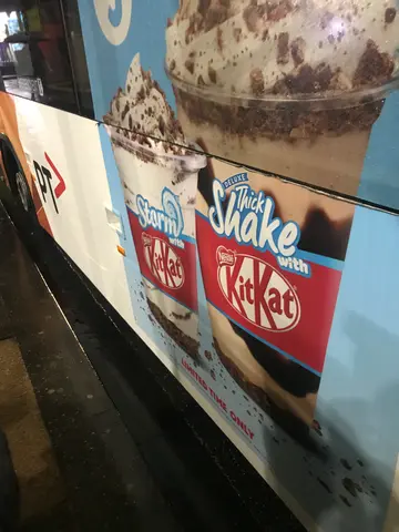 weird kit kat… ice cream treat