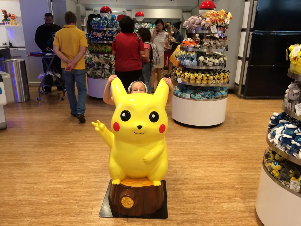 Martha and Pikachu