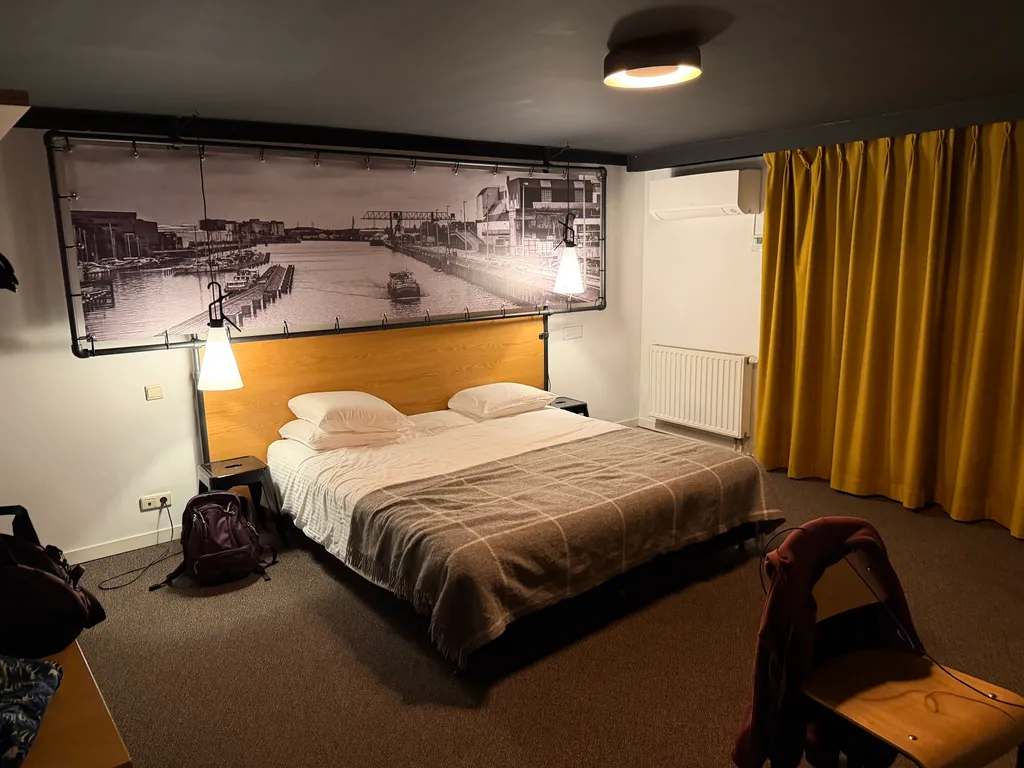 my room at the Zoom Hotel