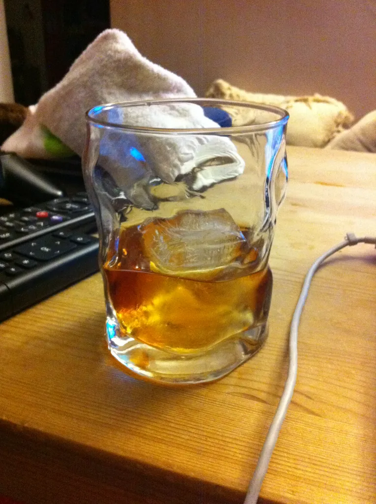 my new old fashioned glass