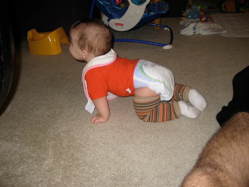martha crawls!