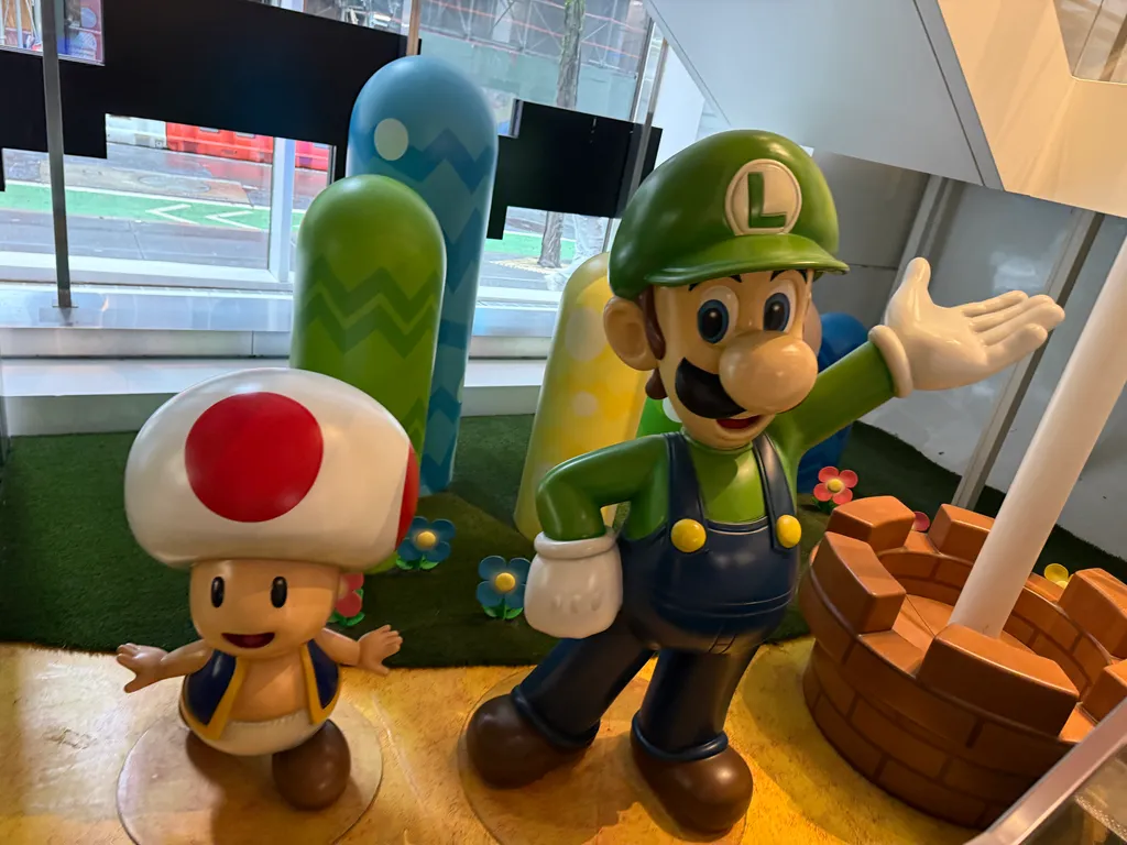 Luigi and Toad