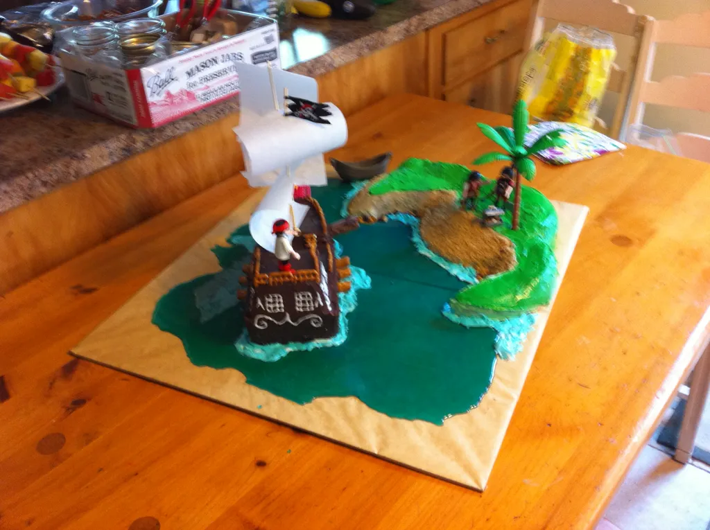 matthias's awesome pirate cake