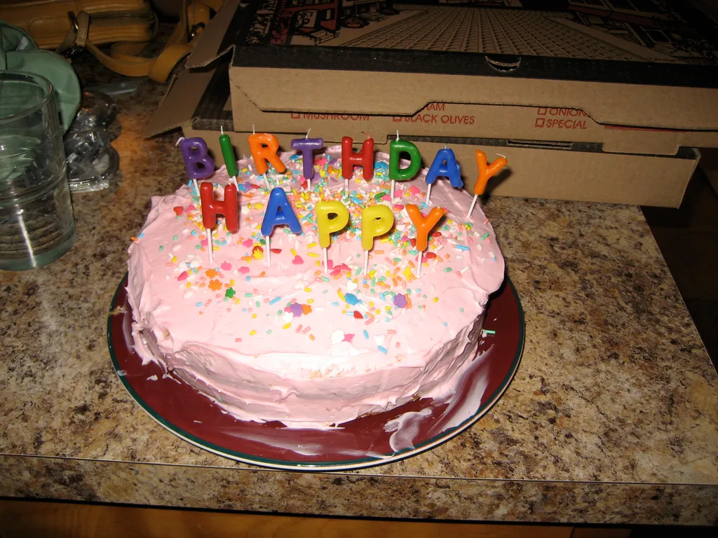 anika's birthday cake