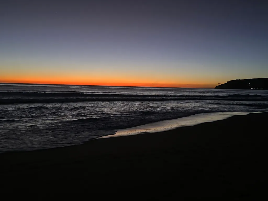 Manly beach sunrise