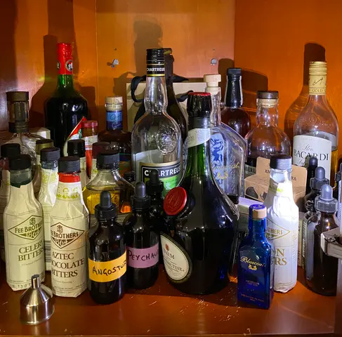 my liquor cabinet
