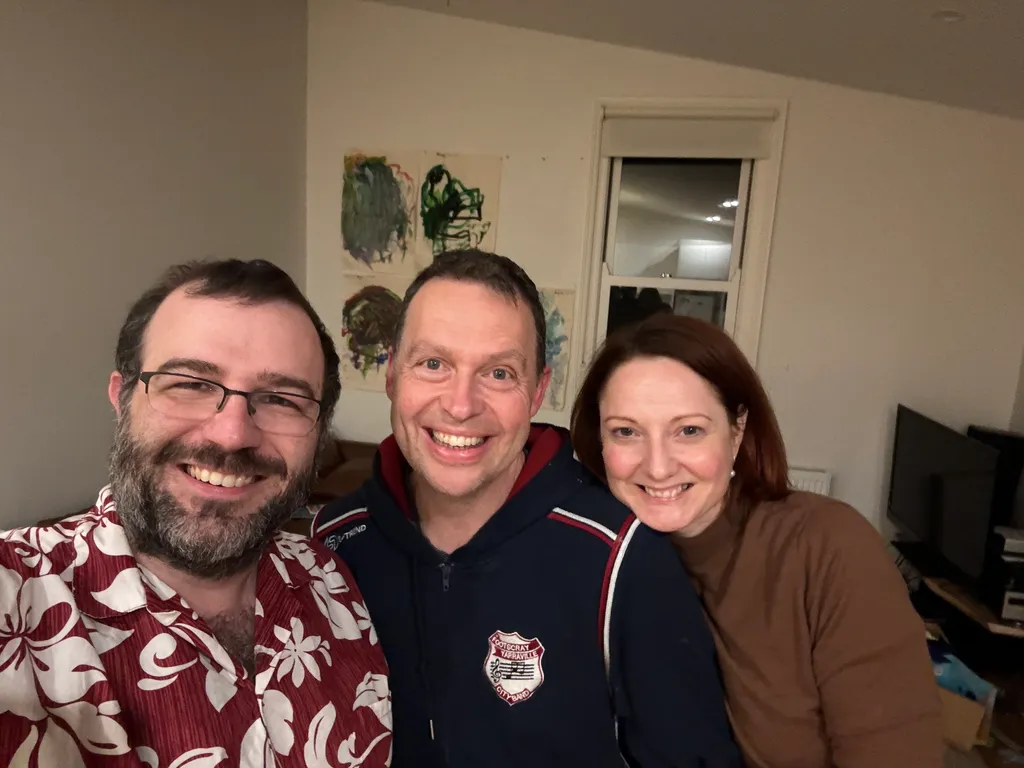 dinner with Richard and Jen