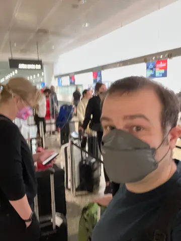 checking in