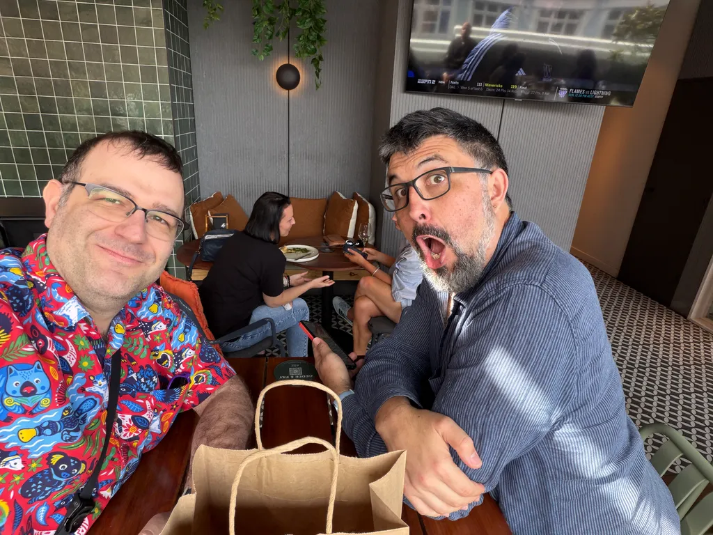 dinner with Rob