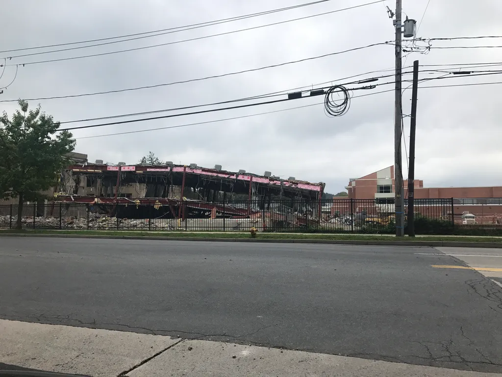 the old Nitschmann Middle School