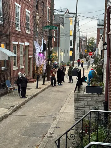 Halloween on the block