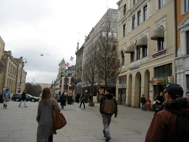 headed toward the palace