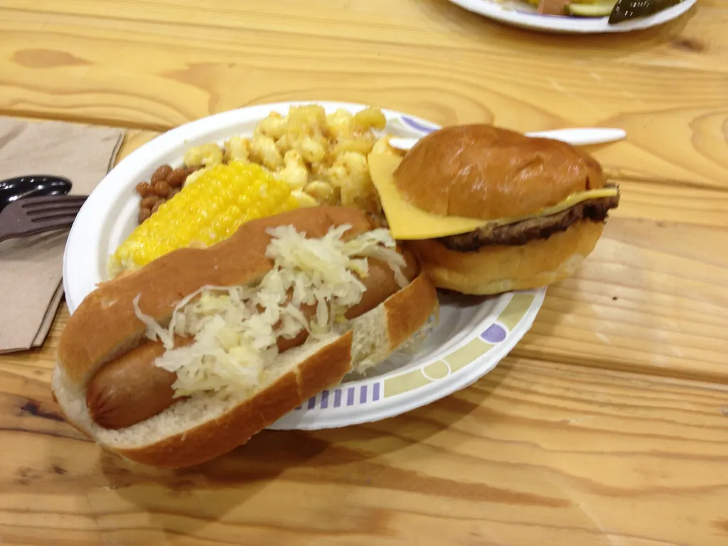 dinner at Camp OSCON