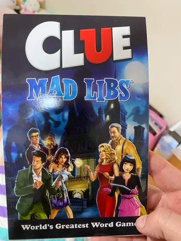 Clue mad libs