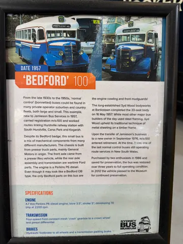 Sydney Bus Musem
