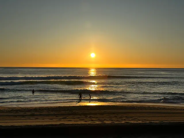 Manly beach sunrise