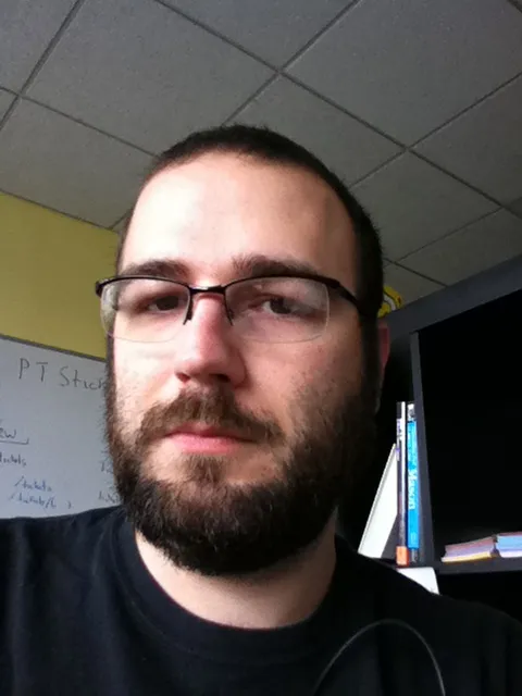 that time I had a beard