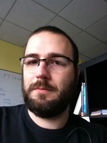 that time I had a beard