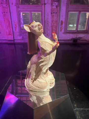 weird sculpture exhibit