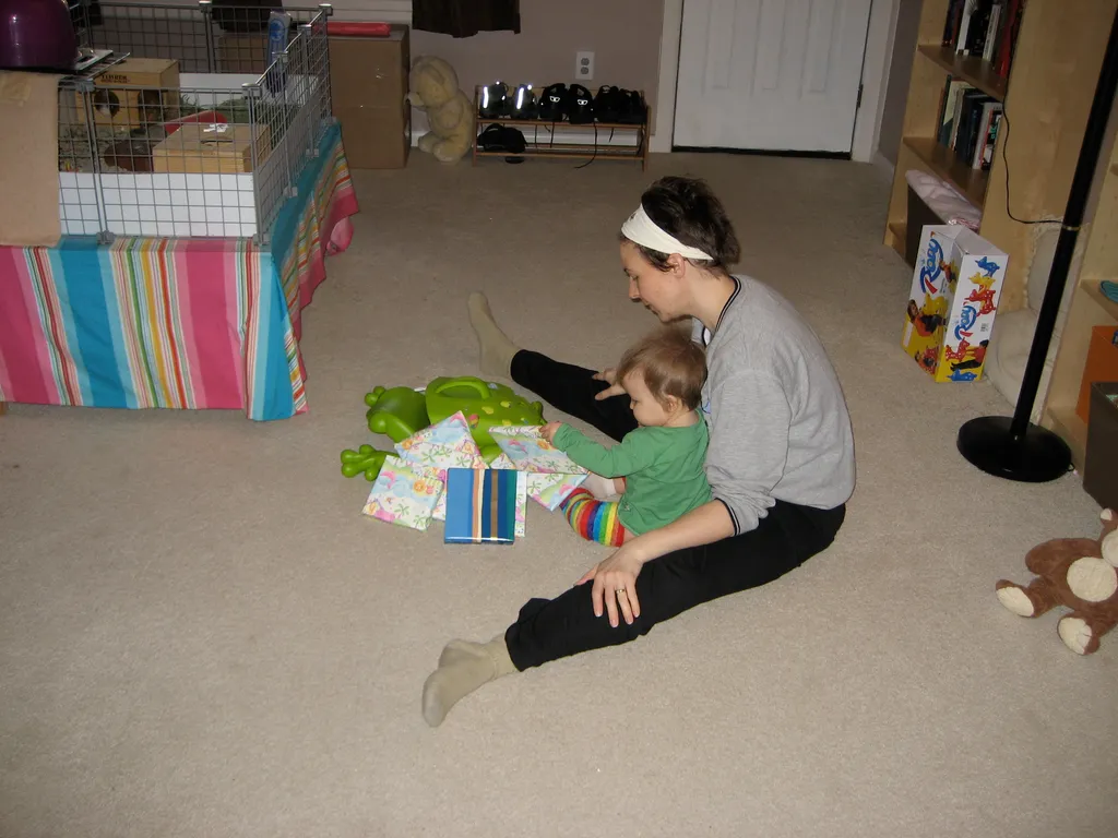 opening presents!
