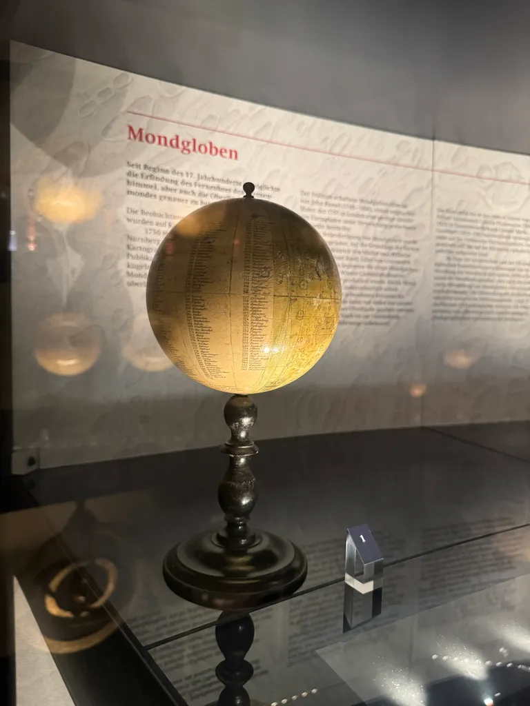 globe museum: a globe of the moon