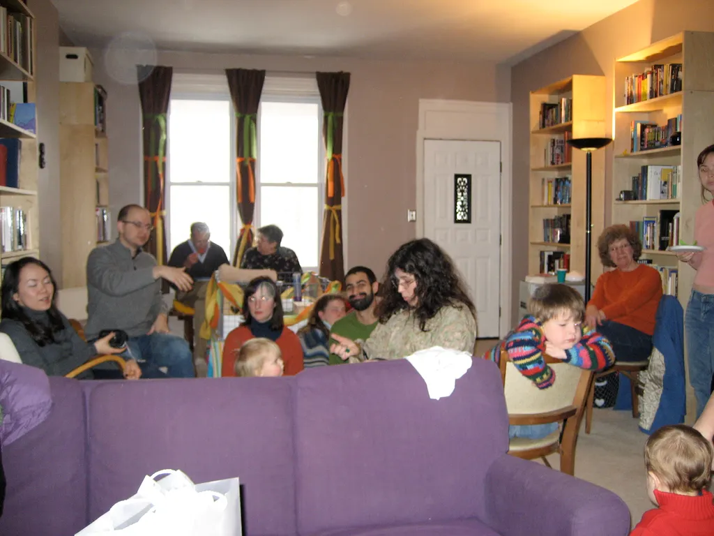 baby shower, almost everyone