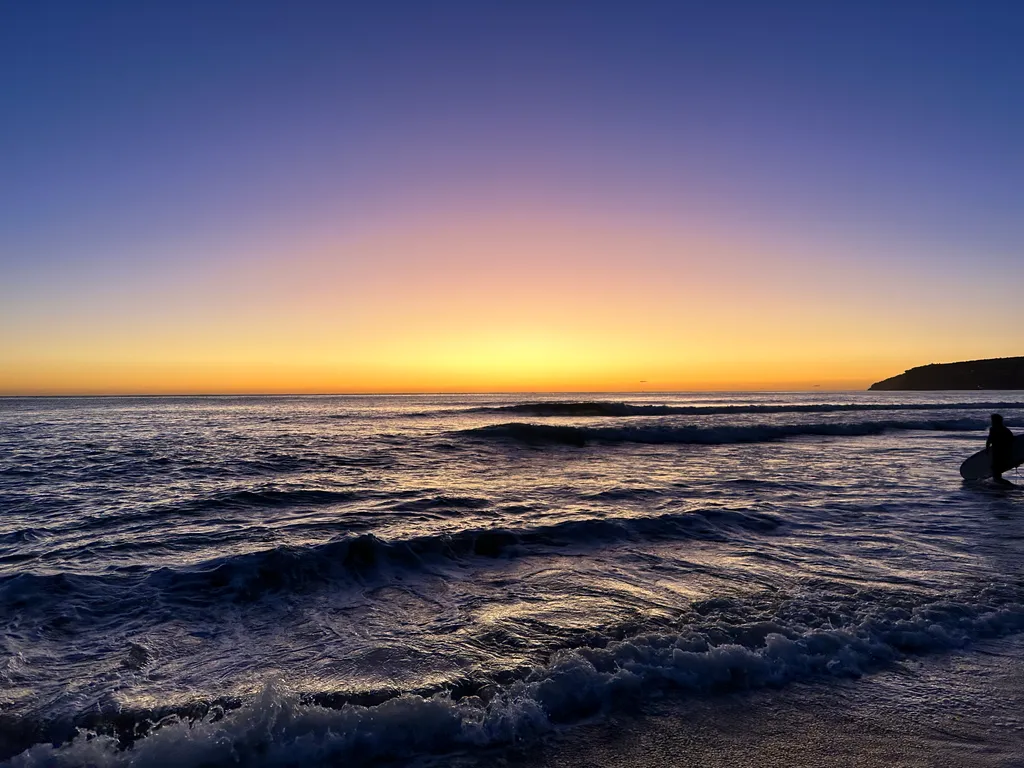Manly beach sunrise
