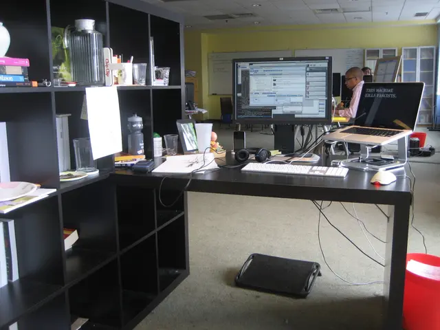 my desk at Pobox