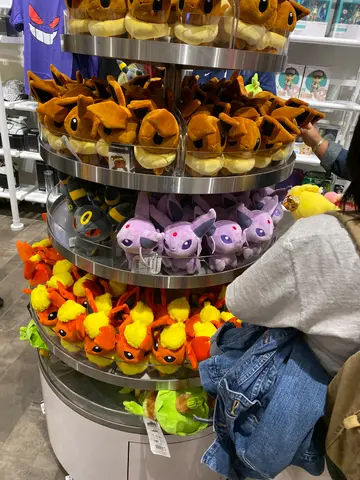 at the Nintendo store