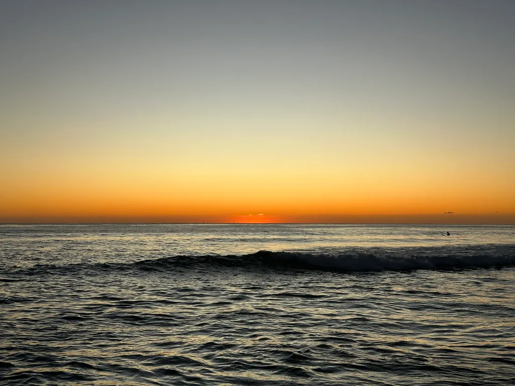 Manly beach sunrise