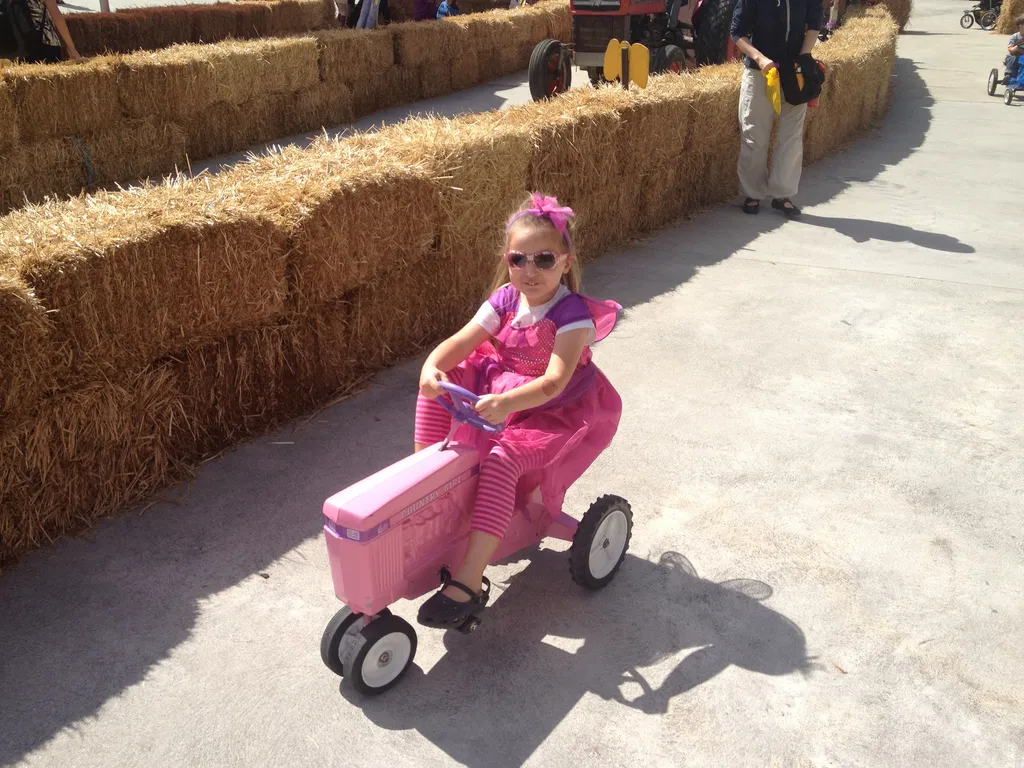 tractor girl