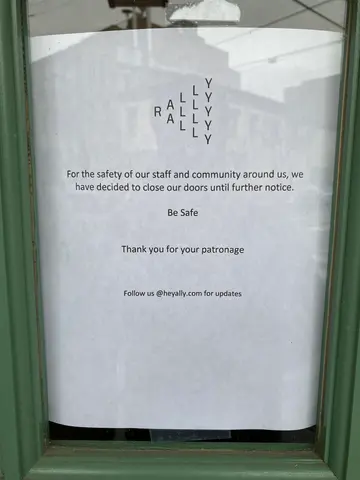 Rally… closed!