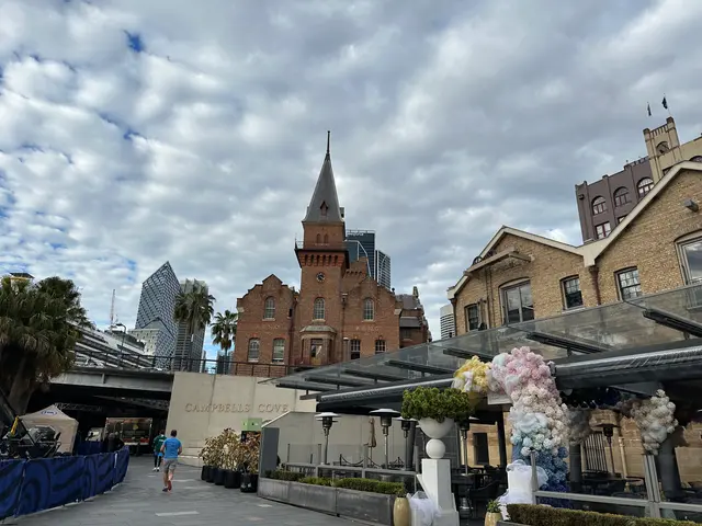 walking around Sydney
