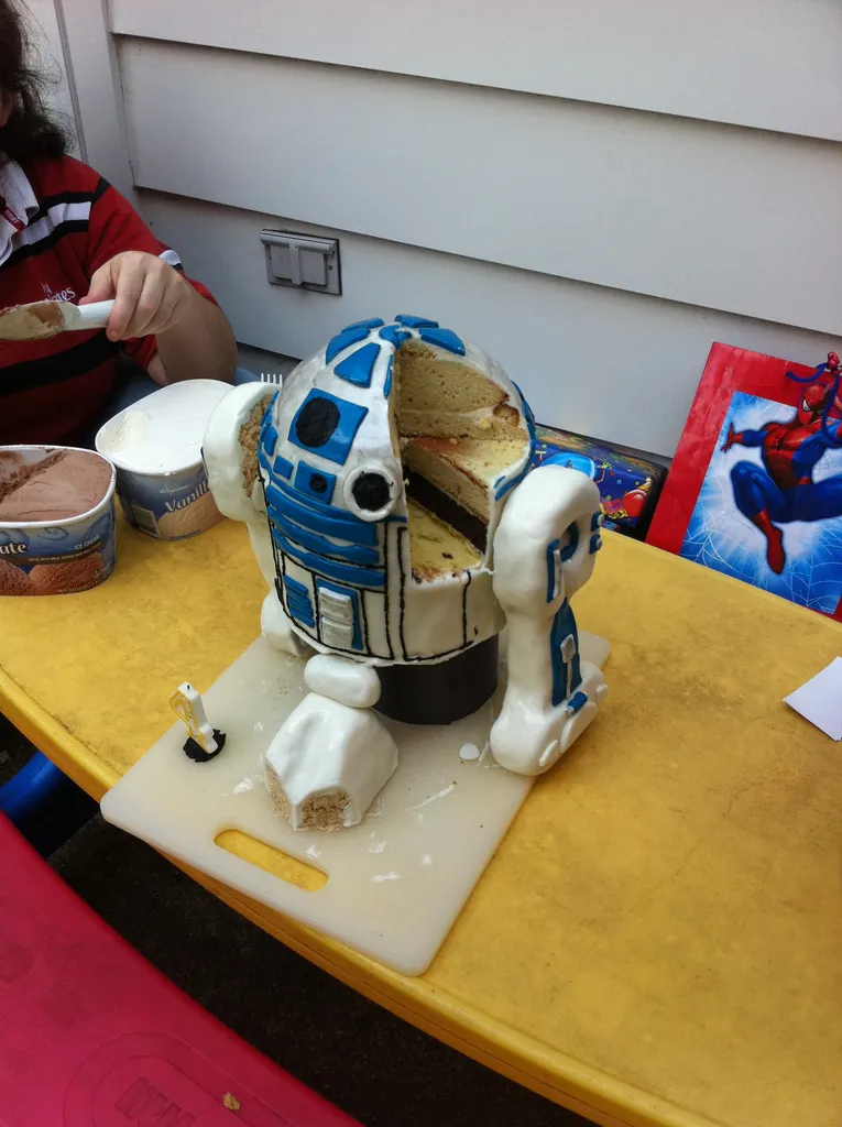 R2-D2 Cake