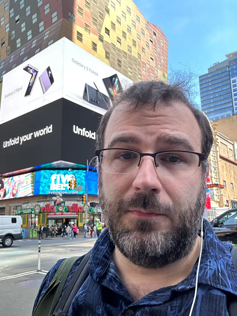 selfie in NYC
