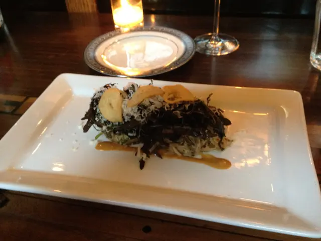 dinner at le pigeon: course 3